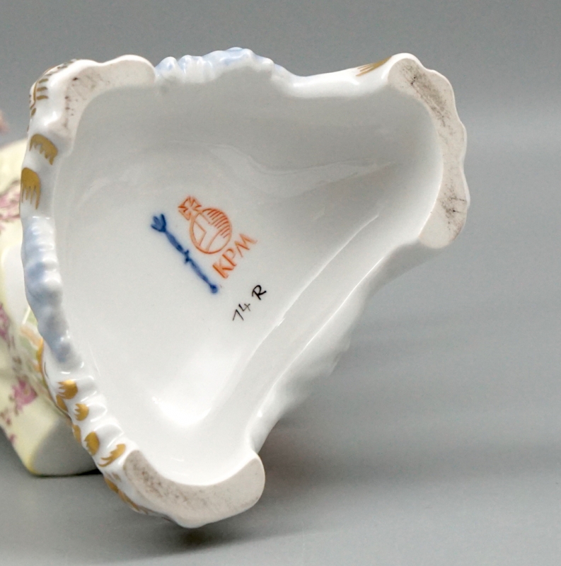 KPM Porzellan Figur Allegorie der Elemente 'Das Wasser' 1 W.