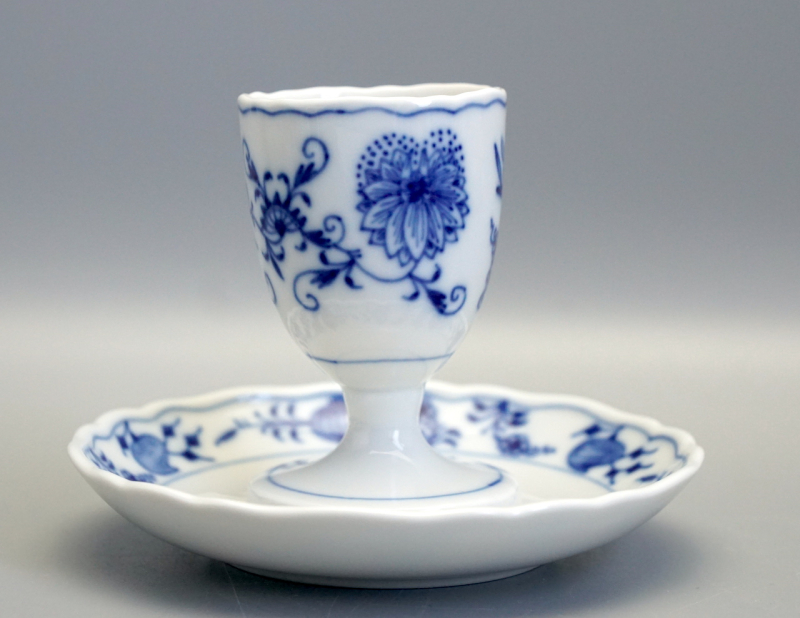 Meissen Eierbecher Zwiebelmuster.