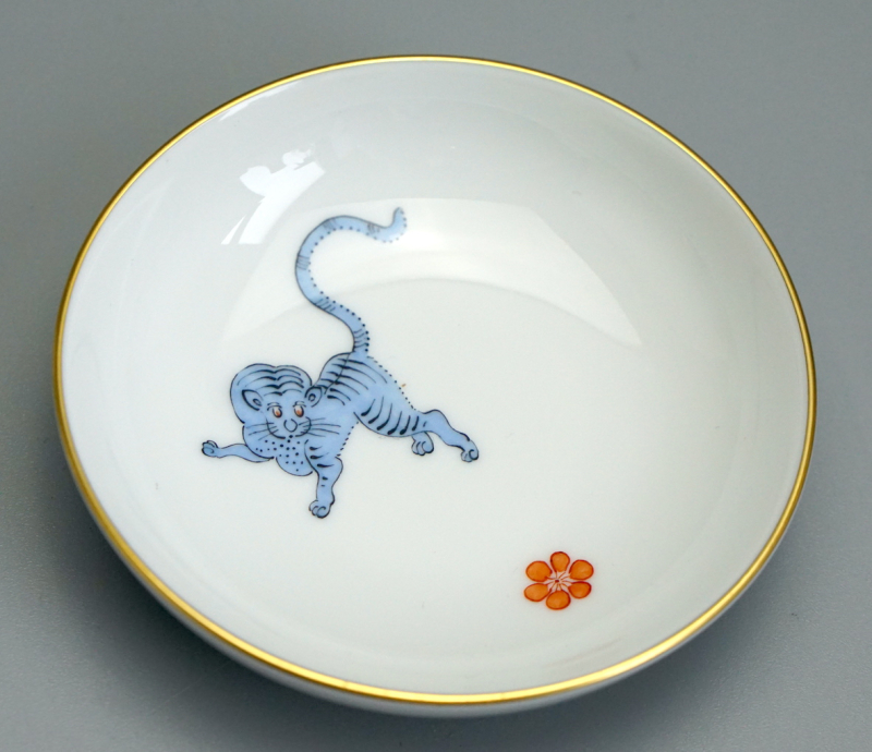Meissen Schälchen ,Tiger, Freunde des Meissener Porzellan. 1 Wahl.