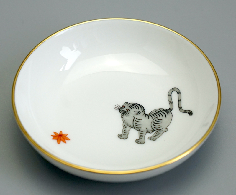Meissen Schälchen ,Tiger, Freunde des Meissener Porzellan. 1 Wahl.