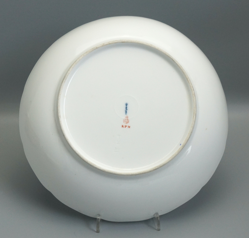 KPM Berlin Schale Neuglatt Ø23,5 CM.