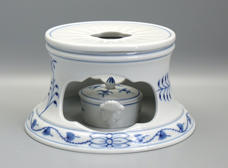 Meissen Stövchen mit Teelichthalter Zwiebelmuster 1 Wahl.