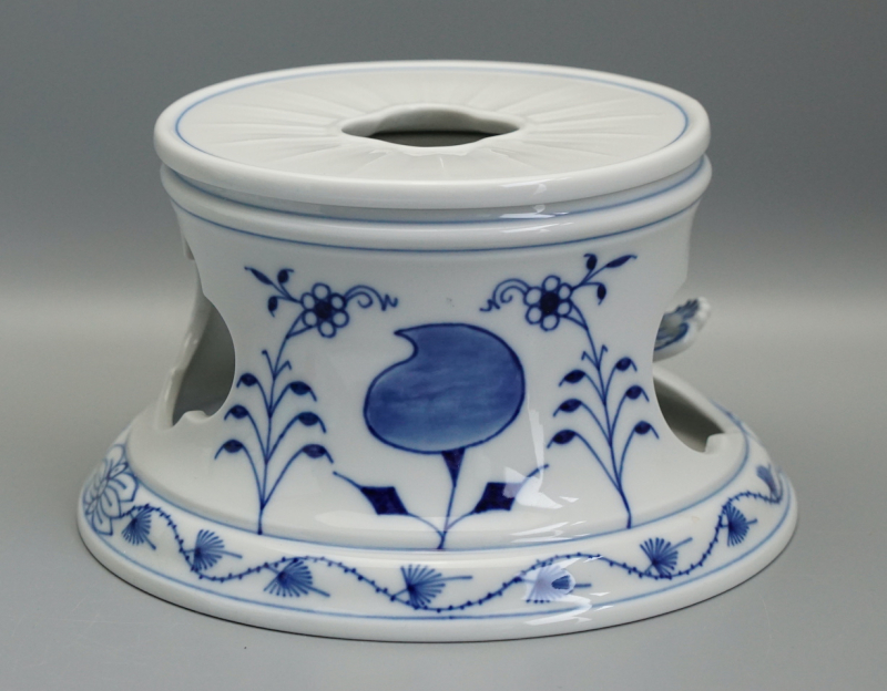 Meissen Stövchen mit Teelichthalter Zwiebelmuster 1 Wahl.