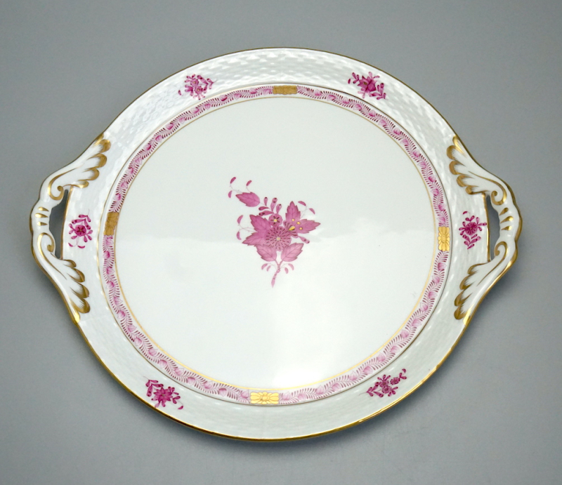 Herend Henkelplatte Apponyi Purpur 315/AP