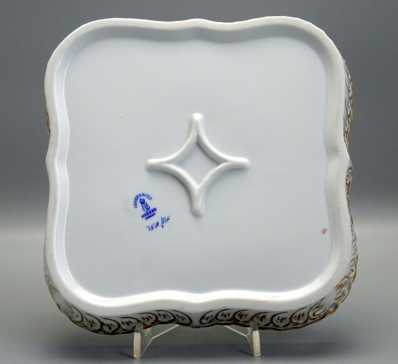 Herend Durchbruchschale Apponyi Purpur 7510/AP