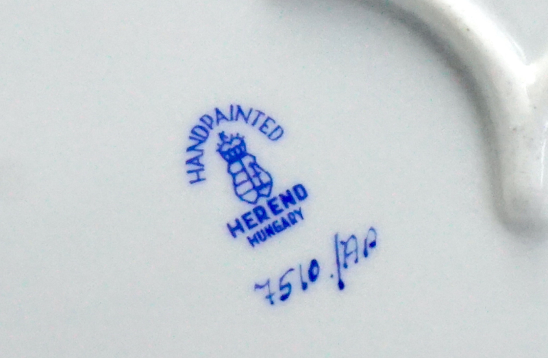 Herend Durchbruchschale Apponyi Purpur 7510/AP