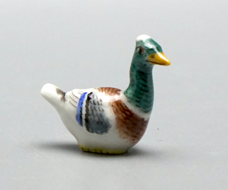 Meissen Miniatur Figur Erpel Ente. 1 Wahl.