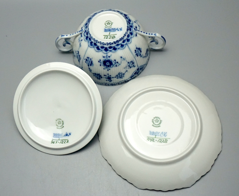 Royal Copenahgen Suppengedeck Musselmalet Vollspitze 1 Wahl.