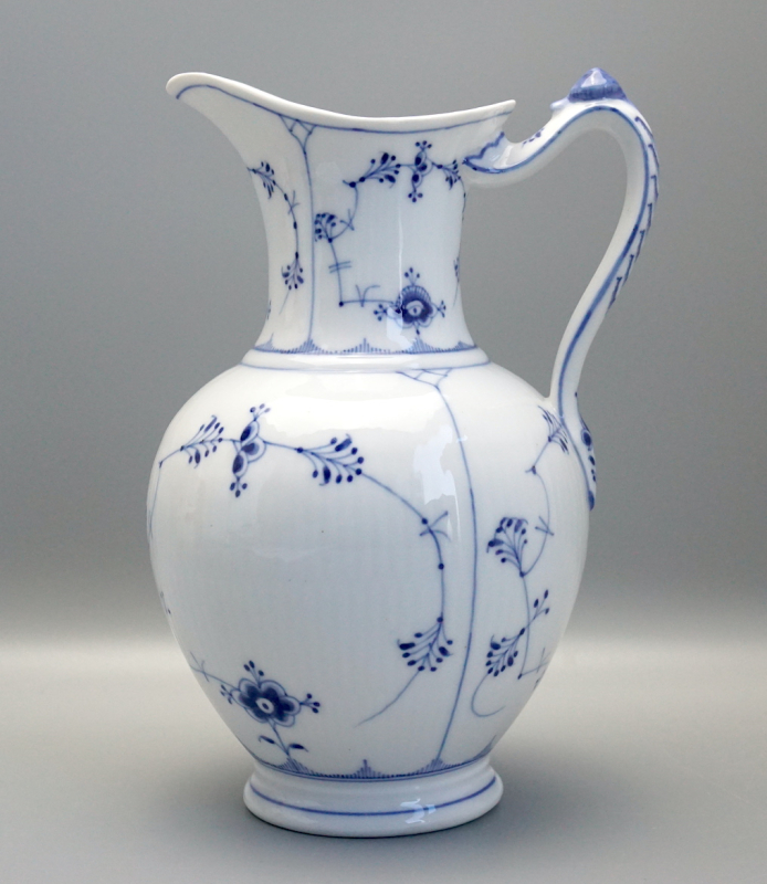 Royal Copenhagen Musselmalet Kanne mit Deckel. Modell.Nr. 482, 1 Wahl.