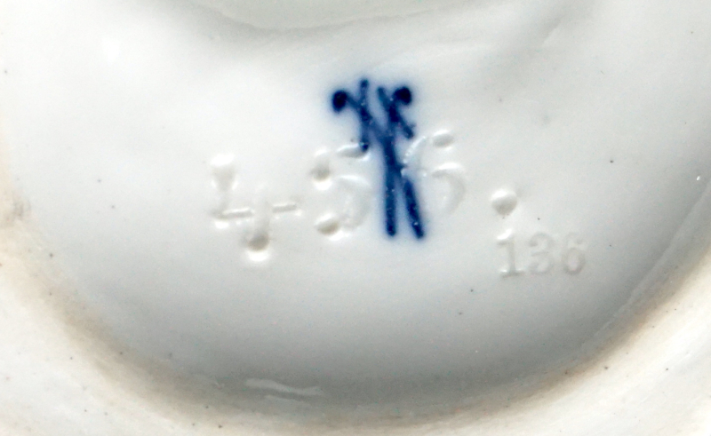 Meissen Figur Harlekin mit Vogel & Katze – Modell 456 – Knaufzeit (1860-1924) 1 Wahl.