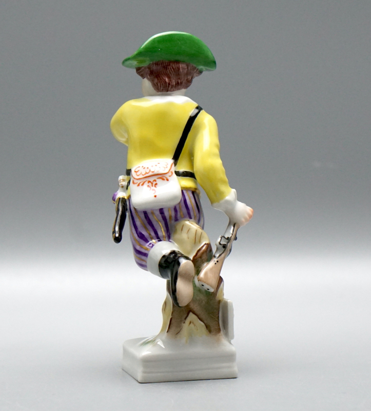 KPM Berlin Monatsfigur „Schütze“ – Sternzeichen, F.E. Meyer – 10,7 cm