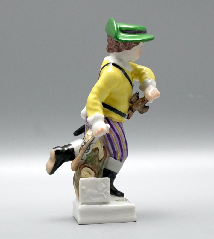 KPM Berlin Monatsfigur „Schütze“ – Sternzeichen, F.E. Meyer – 10,7 cm