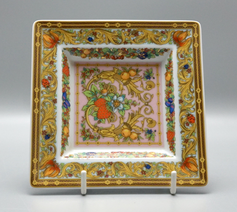 Rosenthal Versace "Le Jardin de Versace" Rechteck-Schale.