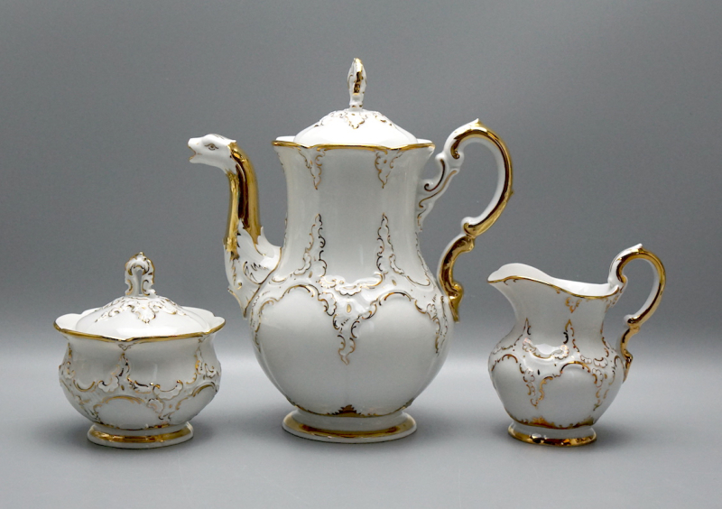 Meissen Kernstück B-Form 3 Tlg.