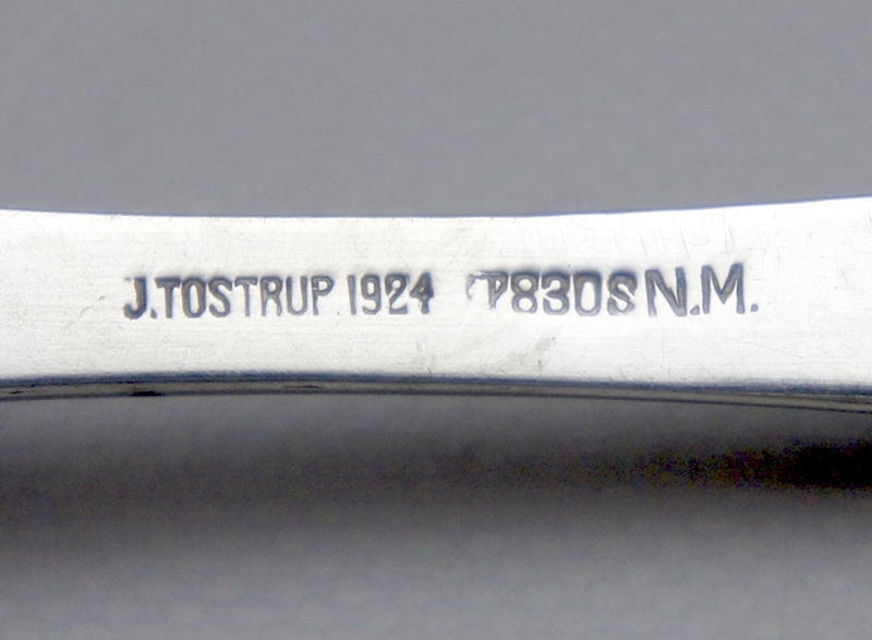 Speiselöffel 830er Silber J.Tostrup,