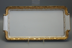 Meissen Königskuchenplatte X-Form.