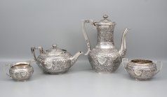 Silber Tee/Kaffeeservice Sterlingsilber Howell James